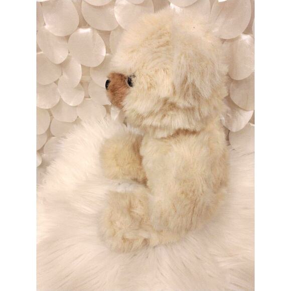 14" Baby Polor Teddy Bear Ivory Plush Stuffed Toy Adorable Face Cuddly Soft - Picture 9 of 13
